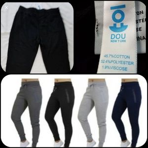 NWT 2X GREY SWEATS BY DOU NEW YORK